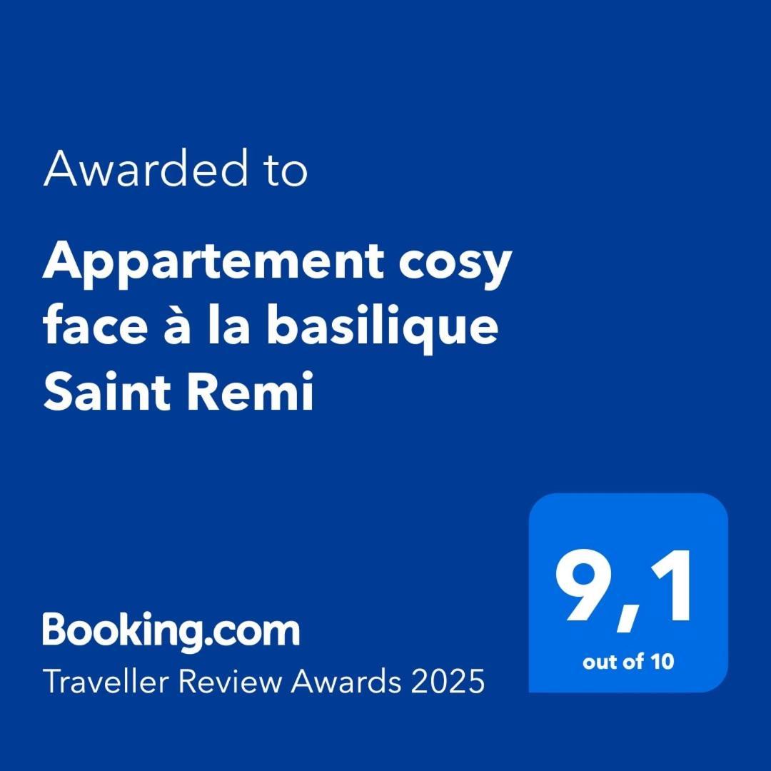 Appartement Cosy Face A La Basilique Saint Remi 兰斯 外观 照片